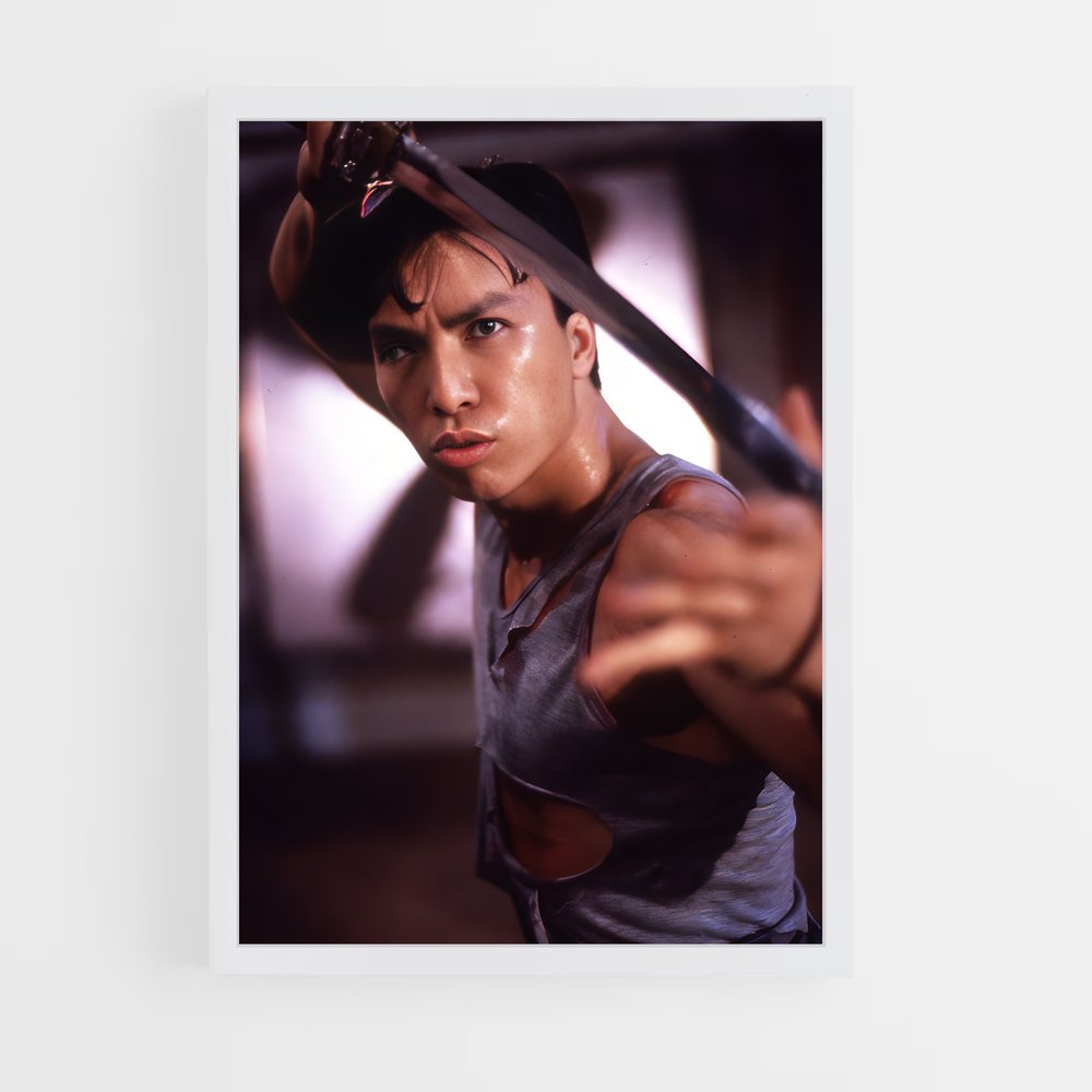 Poster Bruce Lee in Action – affiche Kung Fu (vue 3)